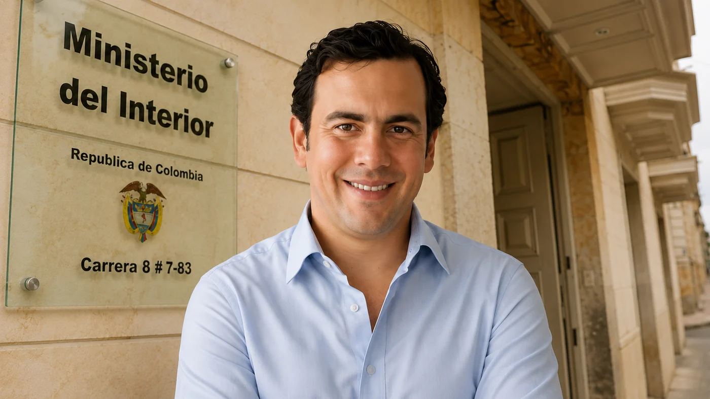 Rodrigo Lara Restrepo Ministro del Interior del presidente electo Abelardo de la Espriella